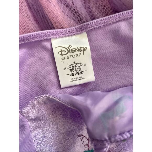 NEW Disney Store Kids Girls 4 Ariel Mermaid Costume - Picture 7 of 7